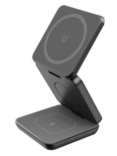 Magnetic Suction Wireless Charging And Folding Phone Holder