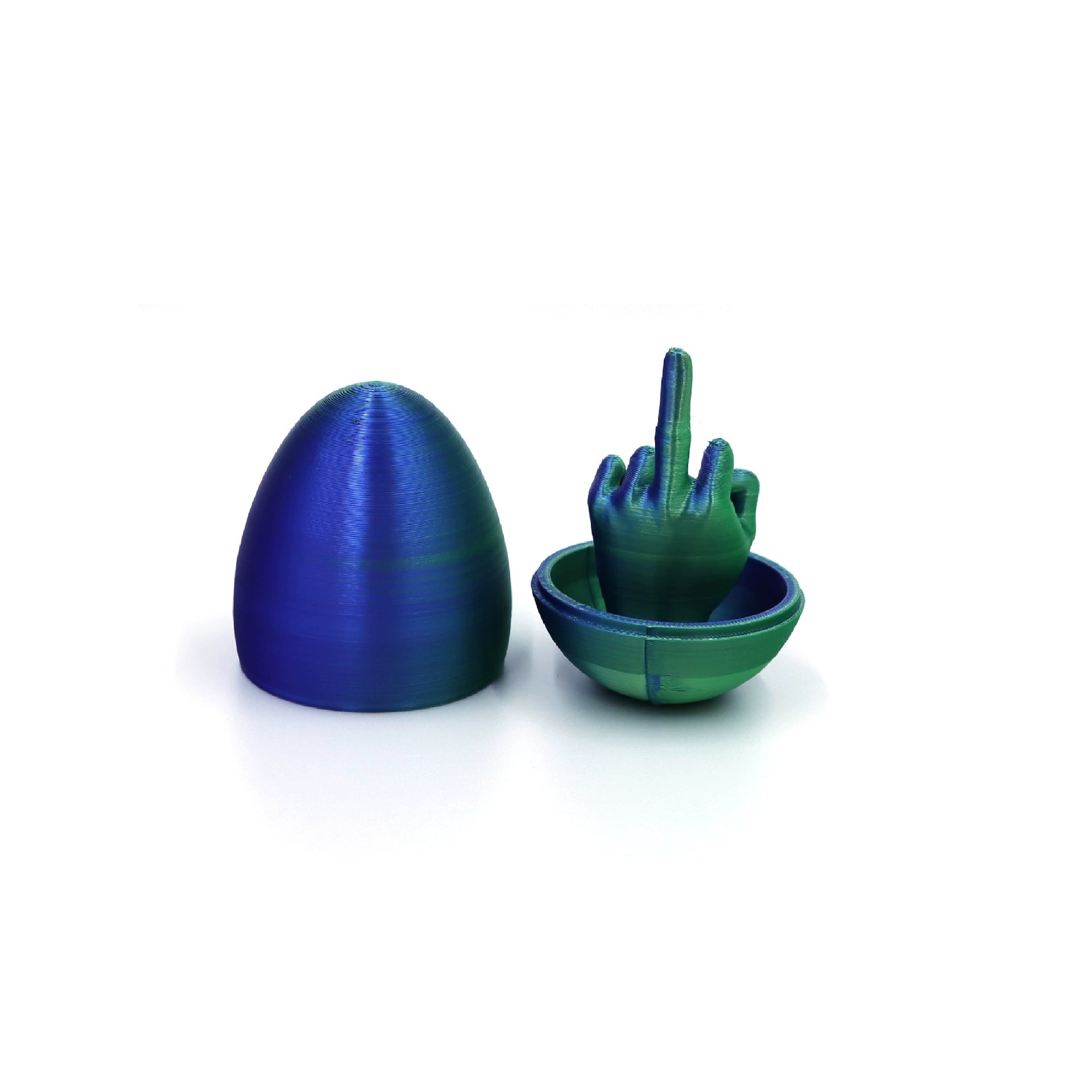 3d Printing Friendly Gesture Egg Decompression Artifact - Image 7