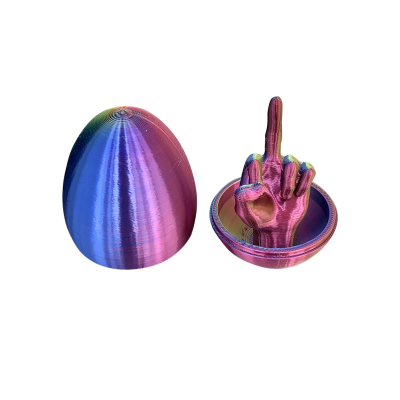 3d Printing Friendly Gesture Egg Decompression Artifact - Image 9