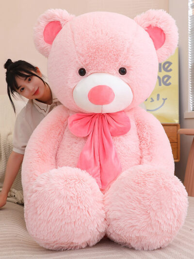 Plush Hug Bear Large Cute Ribbon Doll Girls' Gifts Toy