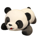 New Style Naughty Panda Plush Doll, Cartoon Cute Panda Pillow, Child Sleeping Toy, Skin-Friendly And Comfortable
