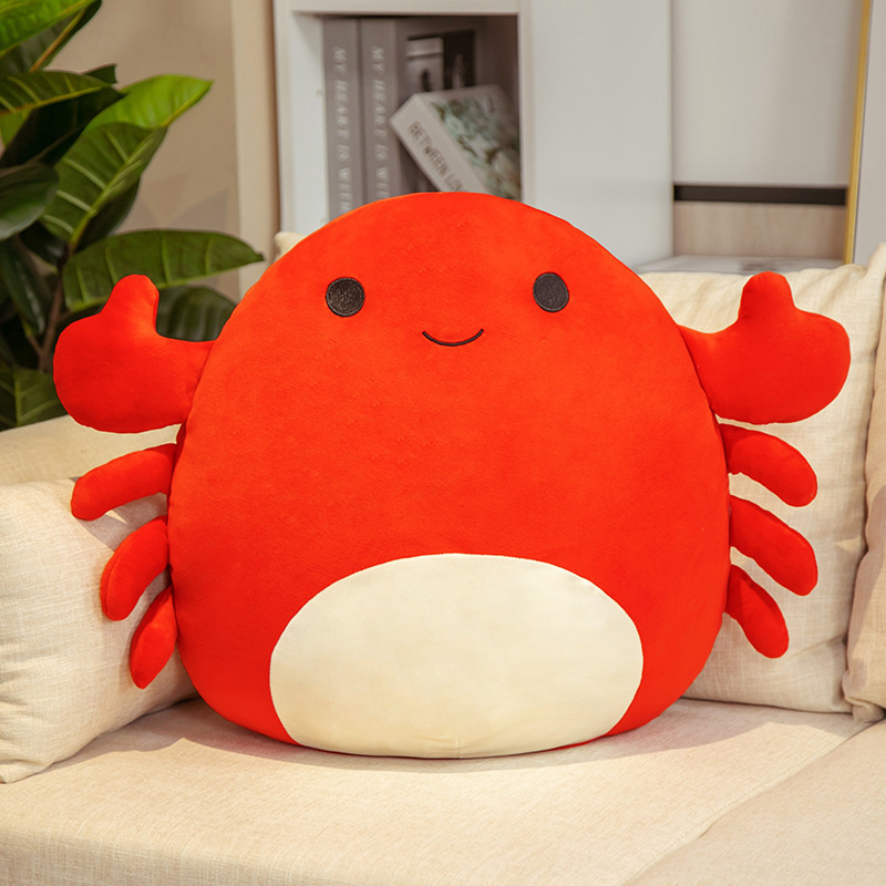 New Product Pineapple Dinosaur Pig Crab Koala Soft Pillow Bedroom Living Room Creative Household Items Lunch Break Cushion Pillow - Image 2