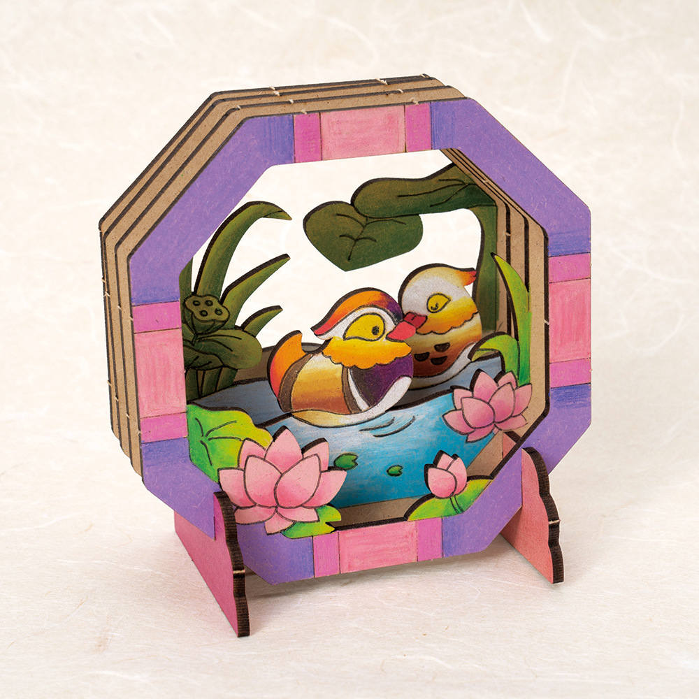 Creative Handmade Wooden Ornaments Night Light Interactive Toys Gifts - Image 3