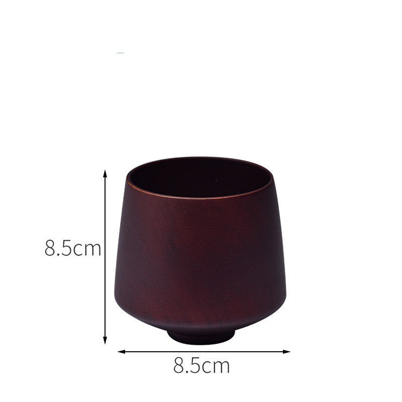 Eco-friendly Anti-scald Wooden Tea Cup Goblet - Image 7