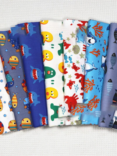 Twill Cotton Cloth Eco-friendly Printing Infant Bed Overalls