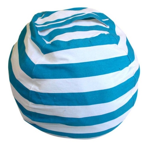 Large children's plush toy pouch storage of household items large-capacity ball with zipper - Image 2