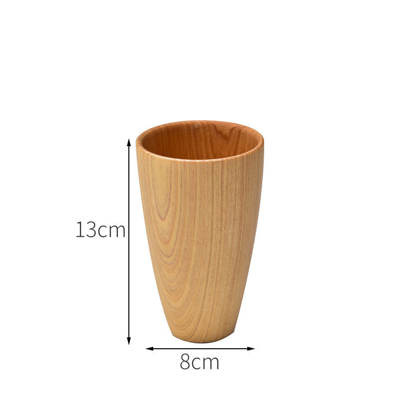 Eco-friendly Anti-scald Wooden Tea Cup Goblet - Image 10