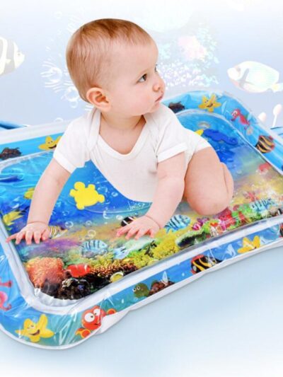 Baby Inflatable Water Mat, Infants Summer Beach Water Mat Patted Pad Water Cushion For Infants Toddlers Summer Activity Play Toys Baby Pillows