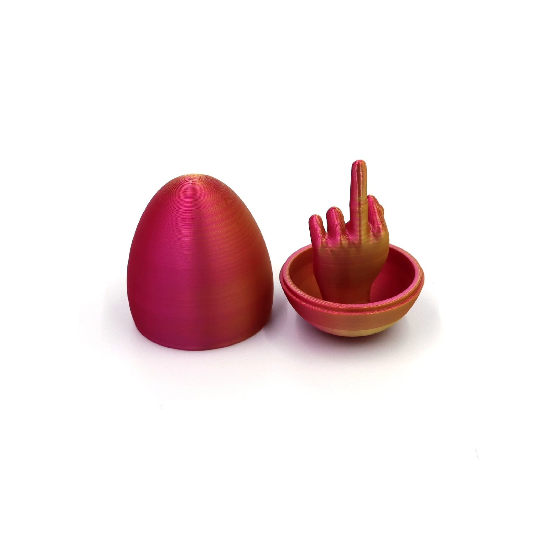 3d Printing Friendly Gesture Egg Decompression Artifact - Image 8