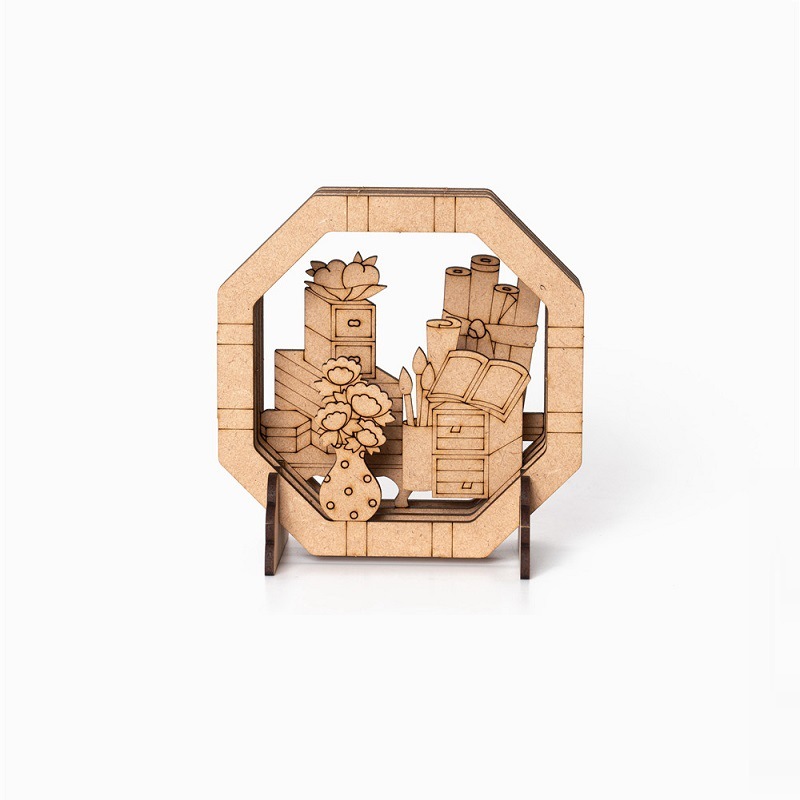 Creative Handmade Wooden Ornaments Night Light Interactive Toys Gifts - Image 9