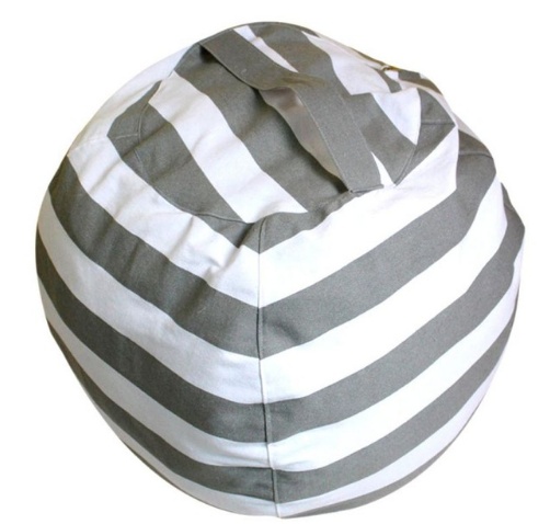 Large children's plush toy pouch storage of household items large-capacity ball with zipper - Image 5