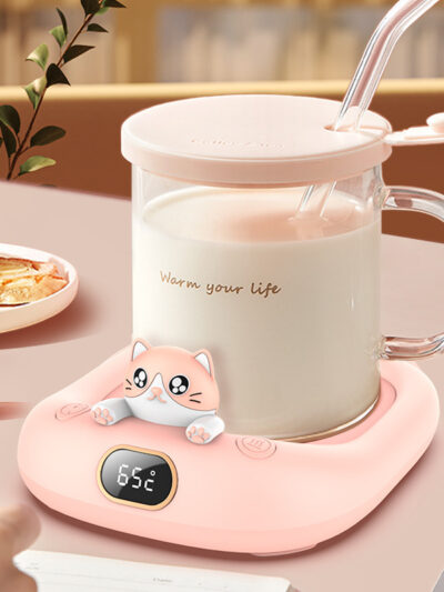 Home Office Cute Pet Constant Temperature Cup Warming Holder Winter Gadgets