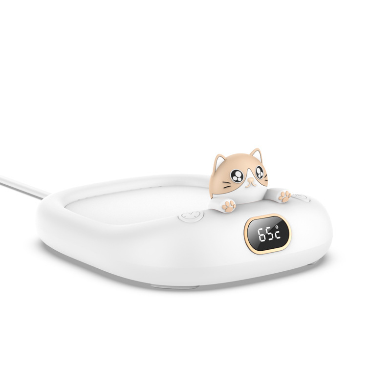 Home Office Cute Pet Constant Temperature Cup Warming Holder Winter Gadgets - Image 5