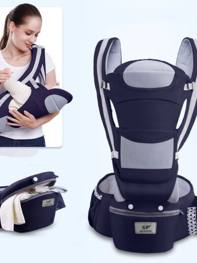 Ergonomic Baby Carrier Infant Baby Hipseat Carrier 3 In 1 Front Facing Ergonomic Kangaroo Baby Wrap Sling