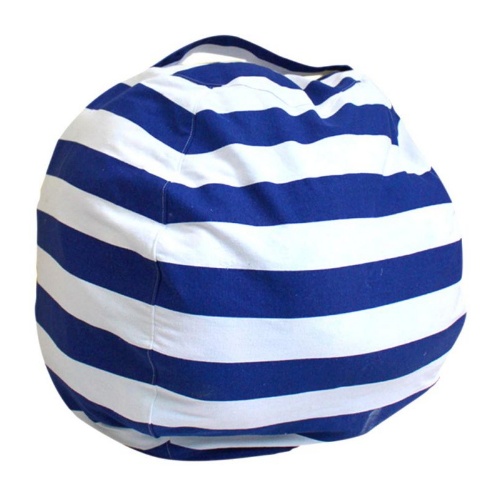 Large children's plush toy pouch storage of household items large-capacity ball with zipper - Image 8