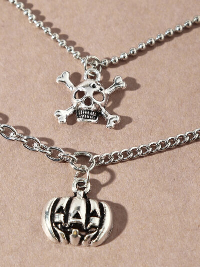 Personalized Items With Punk-style Stacked Skulls